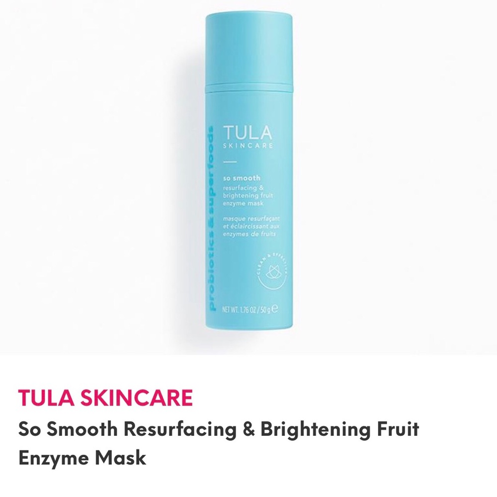 🦄 Tula Skincare Resurfacing & Brightening Fruit Enzyme Mask